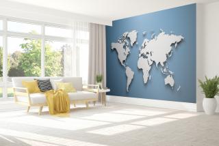 Map Style V21 | Seamless Pattern Wallpaper